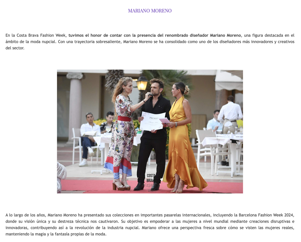 Costa Brava Fashion Week by Piu Bella Models