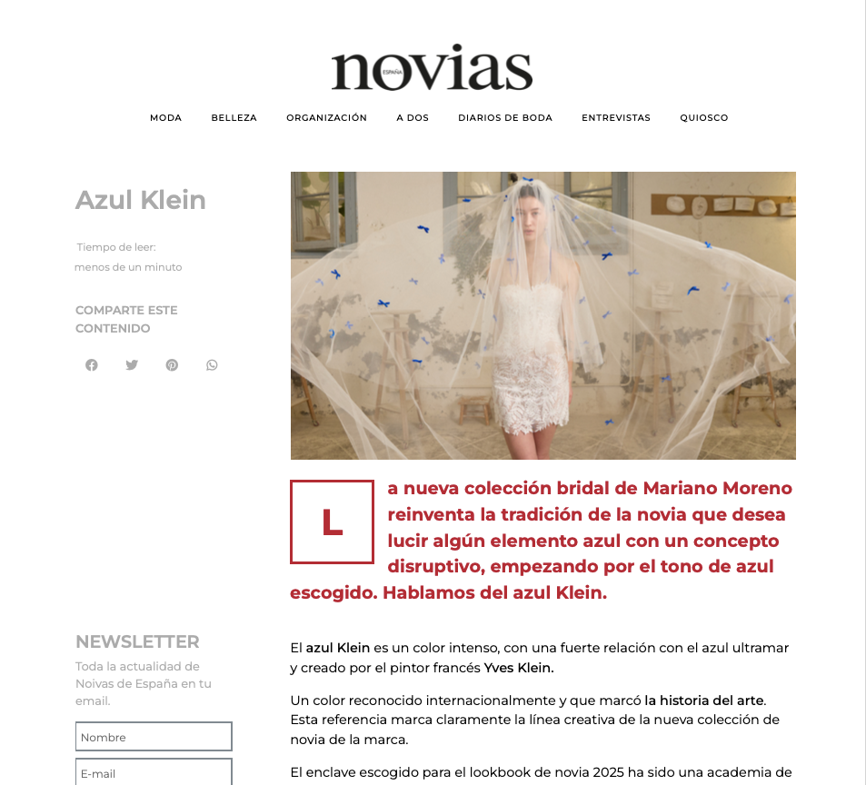 Novias Spain (Online)